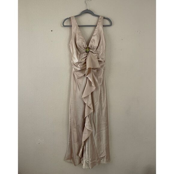 Rampage Dresses & Skirts - Y2k prom homecoming satin gown